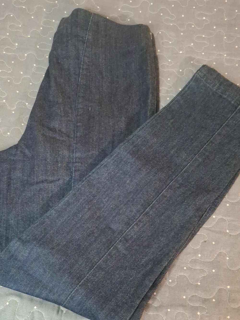 Intro Love The Fit Dark Blue Women's Cropped Jeans size 6 petite